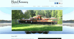 Desktop Screenshot of hotelkenney.com